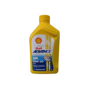 ACEITE 1L SHELL 4T 20W50 MINERAL